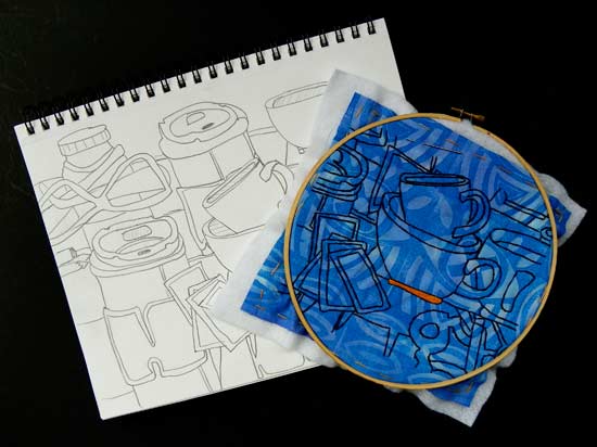 Sketchn' Contour Embroidery with Susan Sorrell