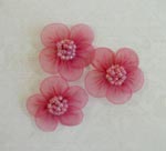 Beaded Voile Daisies